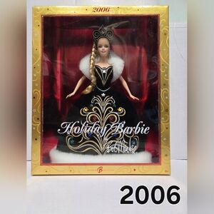 Barbie Black and White Holiday Gown Doll 2006